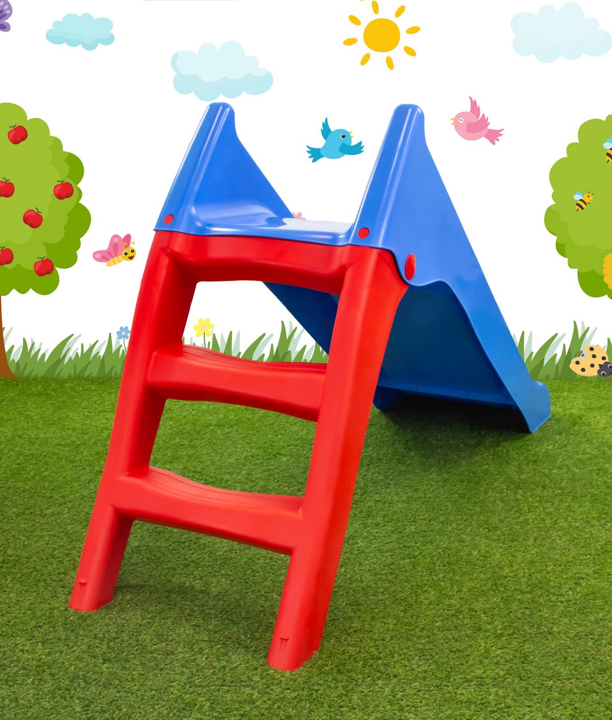 Kinderrutsche Skye - Multicolor, KONVENTIONELL, Kunststoff (148/43/81cm)