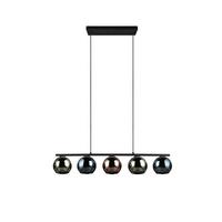 Pendelleuchte R31305017 Sheldon - Blau/Multicolor, Design, Glas/Metall (83/13/150cm)