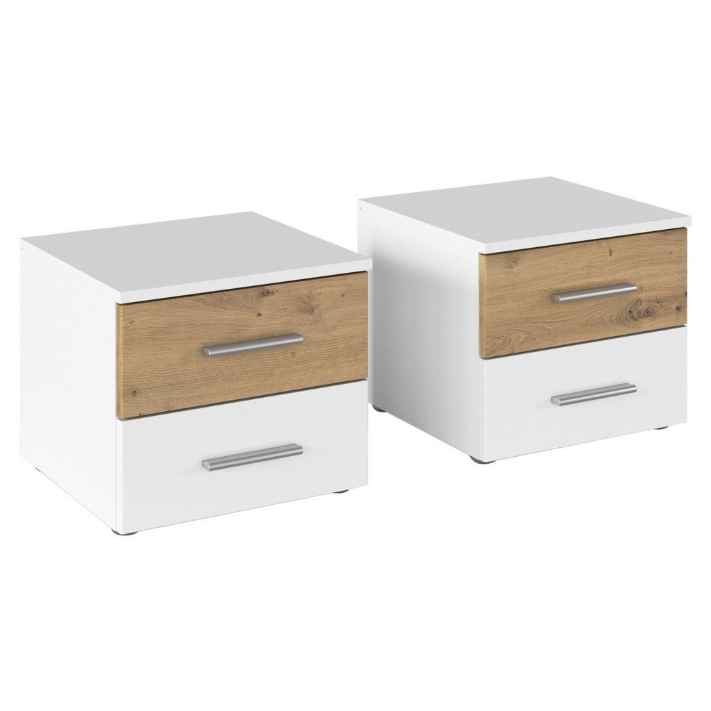 Nachkästchen Alpinweiß H: 40 Cm Foster