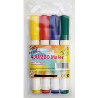 Jumbomaler 4er Set - Basics, Kunststoff (14,5cm)