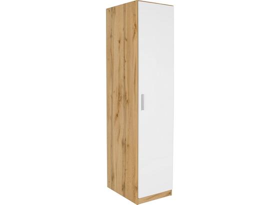 Skříň Šatní Celle, 1-türig - bílá/barvy dubu, Moderní, kompozitní dřevo (47/197/54cm) Skříň Šatní Celle, 1-türig - bílá/barvy dubu, Moderní, kompozitní dřevo (47/197/54cm)