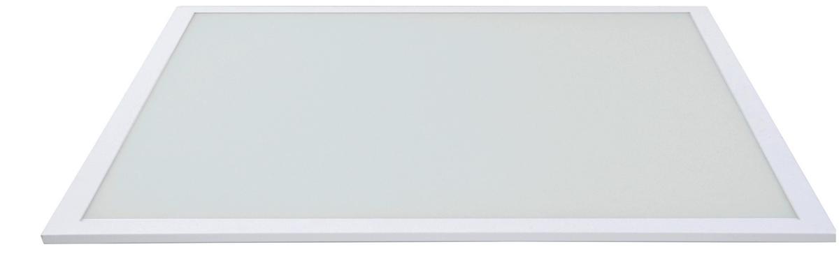 LED-Deckenleuchte 2448504400196 - Weiß, Basics, Kunststoff/Metall (62/62/3,5cm)