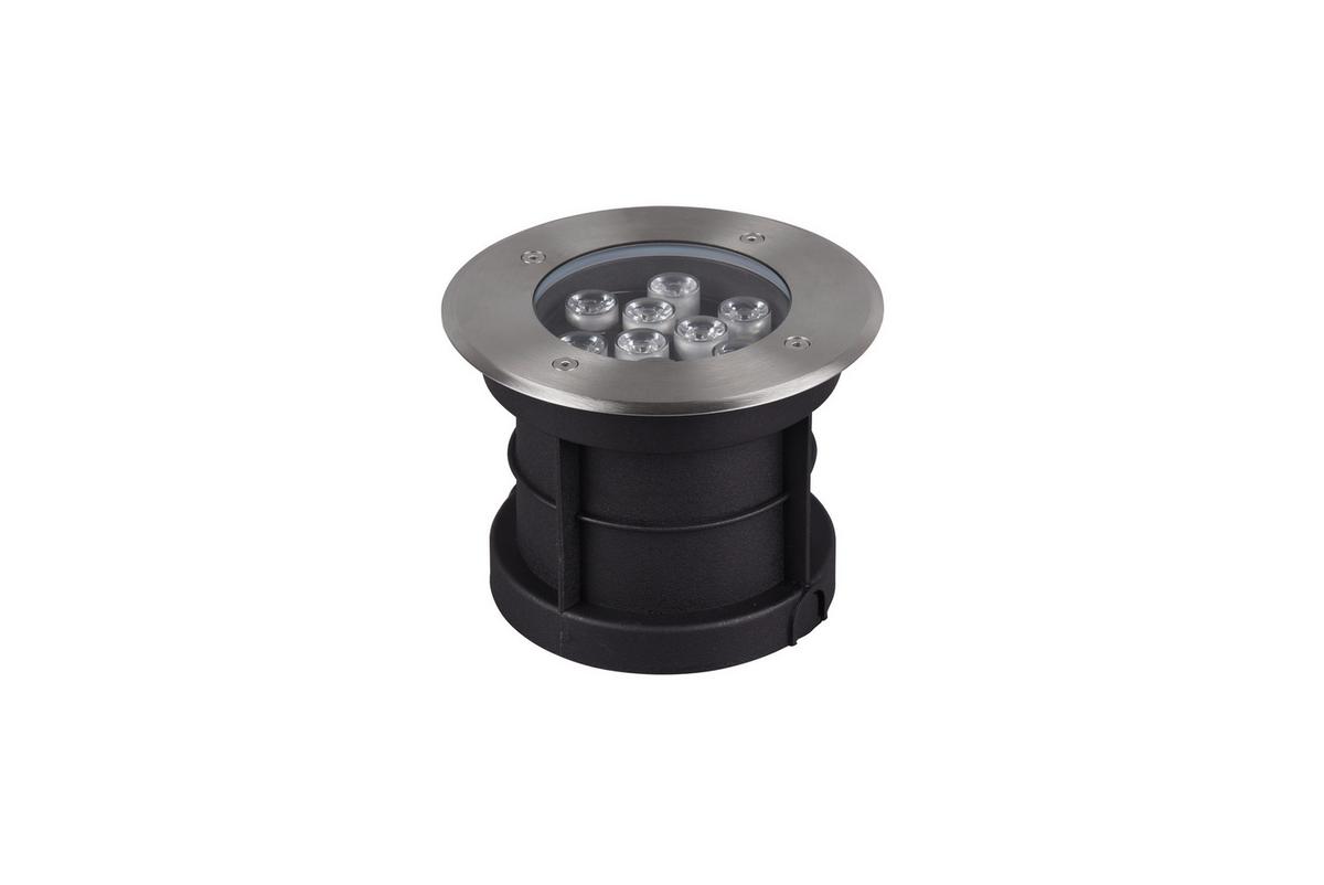 Led-außenleuchte 9 Watt Edelstahl - Nickelfarben, Basics, Metall (16/12cm) - Trio Leuchten