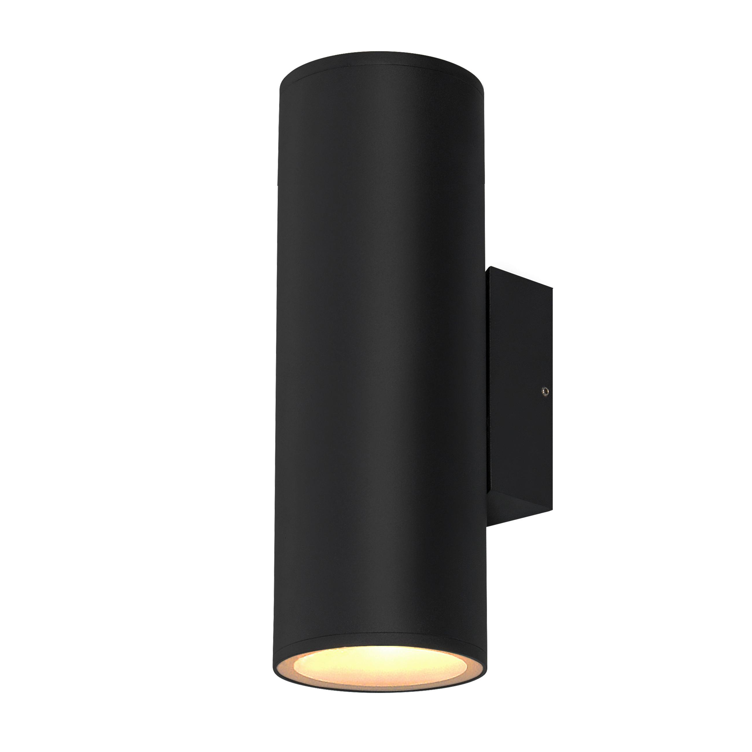 Außenwandleuchte 22-32348 Primula - Schwarz, Basics, Metall (10.8/14.5/31cm)