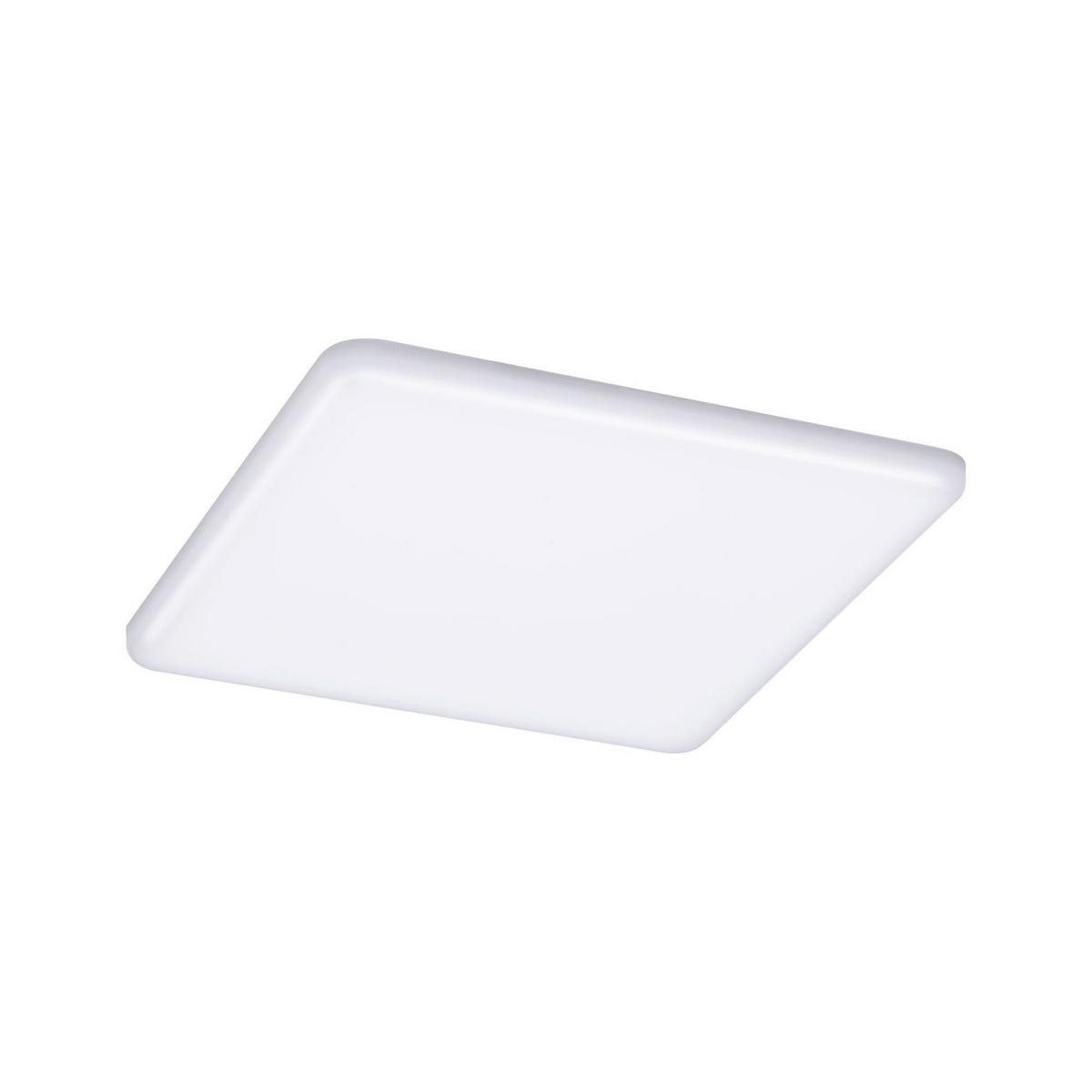Led-paneel L: 21,5 Cm Mit Farbtemperaturwechsler - Weiß, Basics, Kunststoff (21,5/21,5/1cm) - Paulmann