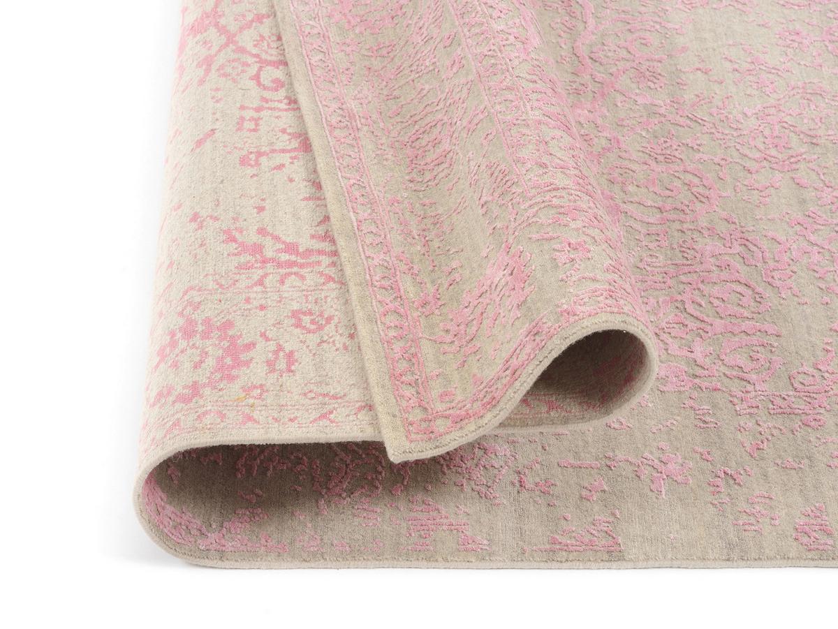 Orientalischer Webteppich Rosa /beige Soho Vintage 170x240 Cm - Beige/Rosa, Design, Textil (170/240cm) - Musterring