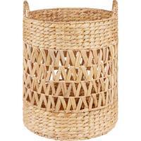 Korb Jonathan - Naturfarben, KONVENTIONELL, Naturmaterialien/Metall (36/48cm) - Luca Bessoni