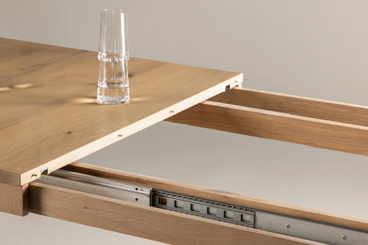 Jedálenský stôl SLIDER 170-250x95cm - farba duba, Design, drevo (170/95/75cm) - Livetastic