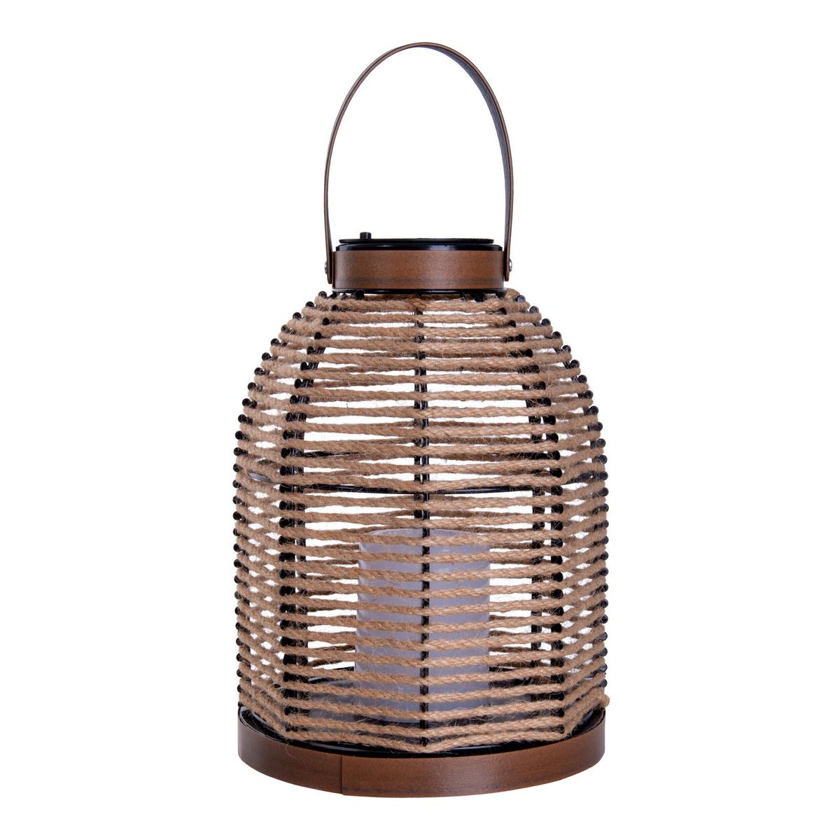 Solarleuchte 5292627 - Naturfarben, Natur, Kunststoff/Metall (21/21/29cm) - Näve