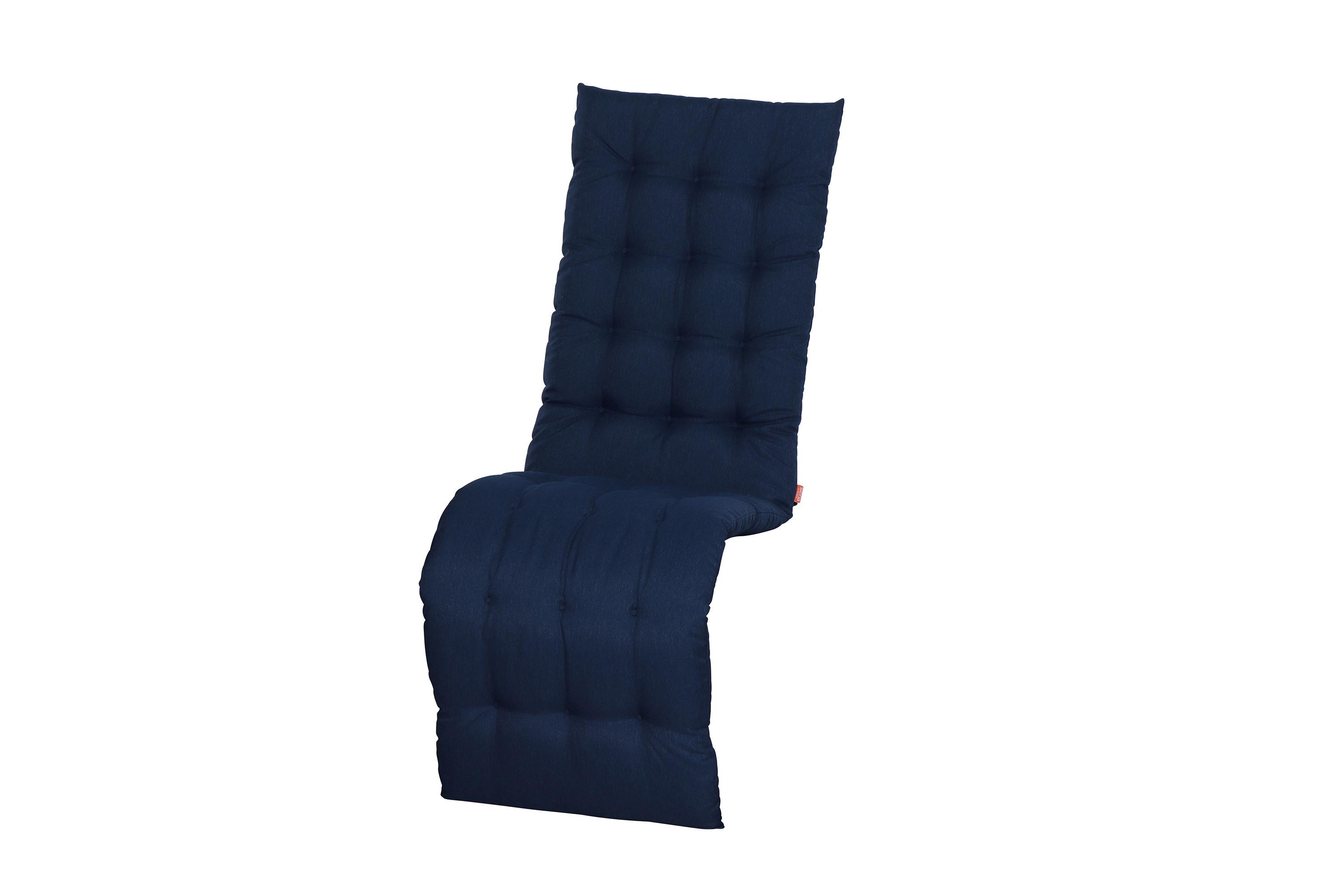 Liegenauflage N41995 - Blau, KONVENTIONELL, Textil (48/6/160cm) - Siena Garden