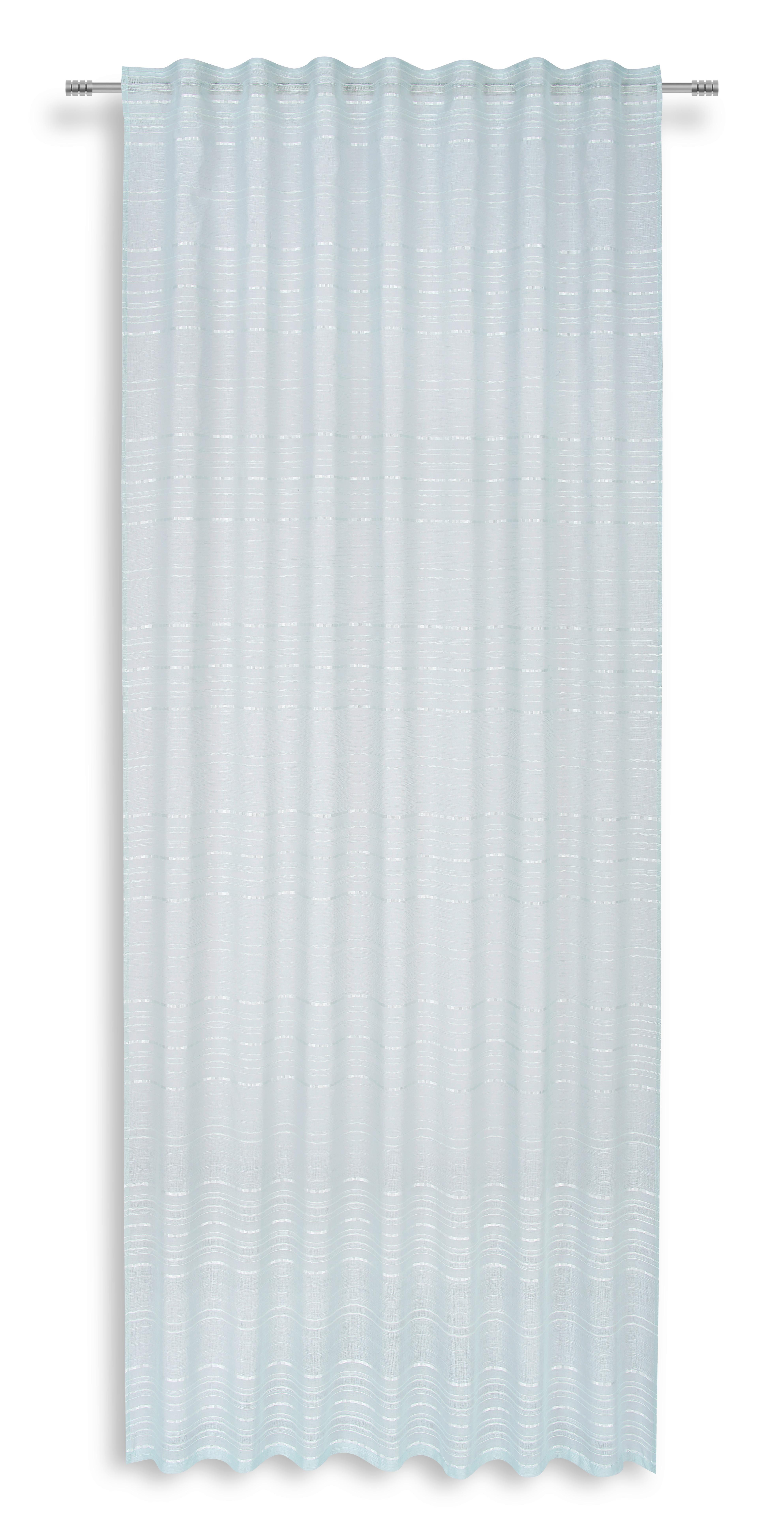 Vorhang Mit Band Alina 140x245 Cm Türkis - Türkis, MODERN, Textil (140/245cm) - Luca Bessoni