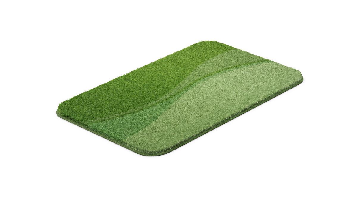 Badematte Flash - Grün, Basics, Textil (50/80cm) - Grund