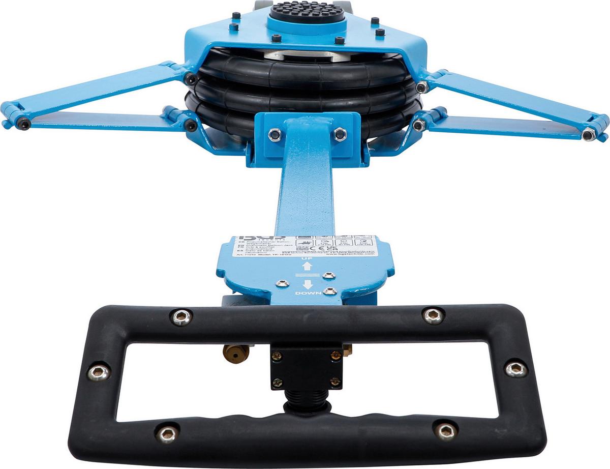 Pneumatischer Wagenheber 71010 - Blau/Schwarz, Basics (63,4/58,5/20cm)