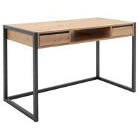 Schreibtisch B 60cm H 75cm Denver 30 Eiche Dekor - Eichefarben/Anthrazit, KONVENTIONELL, Holzwerkstoff (120/60/75cm) - MID.YOU