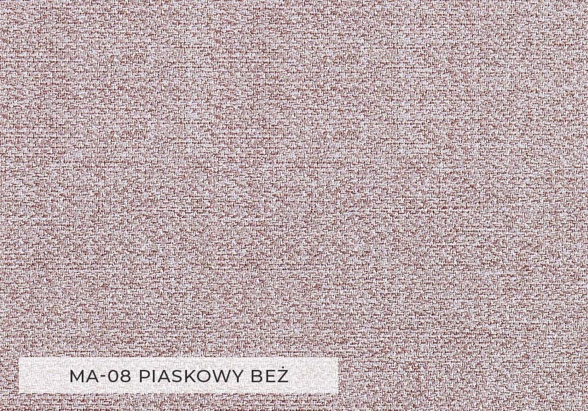 Rozkládací sedačka SIMONE, levé provedení - přírodní barvy/béžová, Moderní, dřevo/textil (228/82/95/162cm)