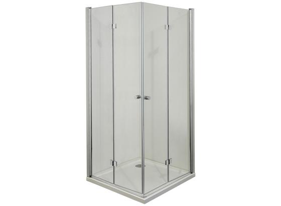 Eckeinstieg Smartflex - Chromfarben, KONVENTIONELL, Glas/Metall (90/195cm) Eckeinstieg Smartflex - Chromfarben, KONVENTIONELL, Glas/Metall (90/195cm)