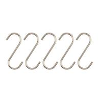 Akasztó Szett Ozan 5 Darabos - ezüstszínű, Konventionell, fém (2,5/6,3cm) - Ondega