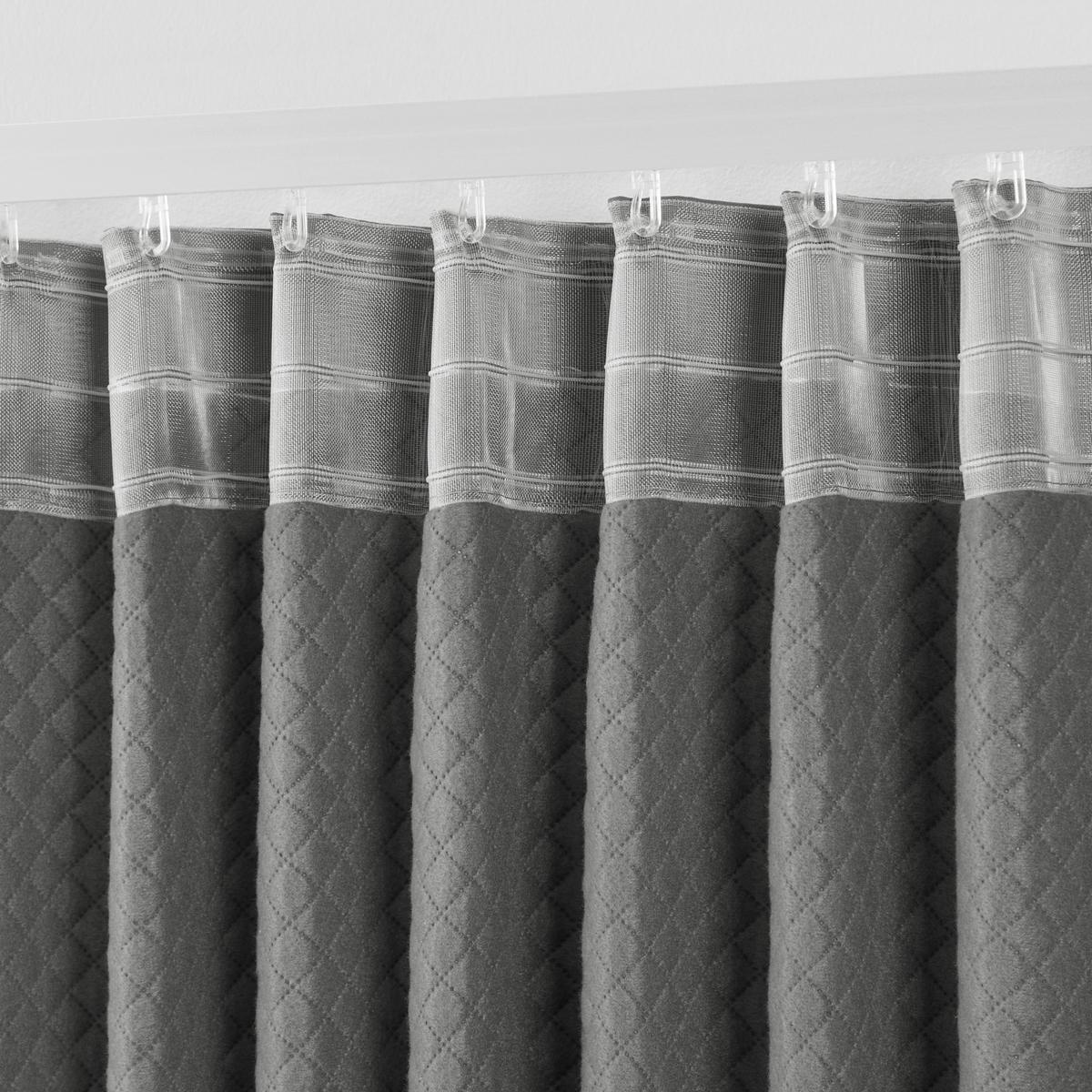 Hotový závěs Hamo šedá, 135x245cm - šedá, Moderní, textil (135/245cm)