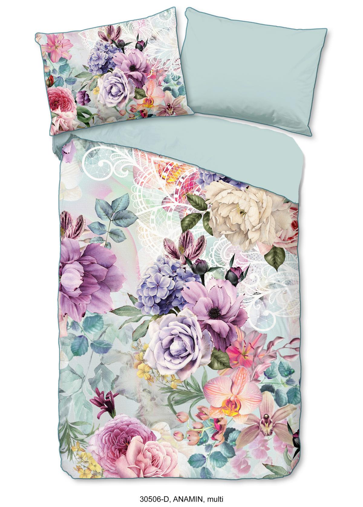 Bettwäsche Anamin Multicolor 140x200 cm - Multicolor, LIFESTYLE, Textil (140/200cm)