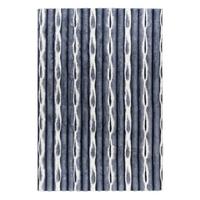 Hochflorteppich My Waves 305 - Blau, Basics, Textil (40/60cm) - Obsession
