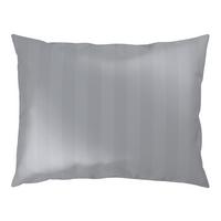 POTAH NA POLŠTÁŘ XENIA STREIF - barvy stříbra, Moderní, textil (40/60cm) - Premium Living