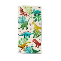 Strandtuch Dinos Multicolor 75x150 Cm - Multicolor, Trend, Textil (75/150cm)