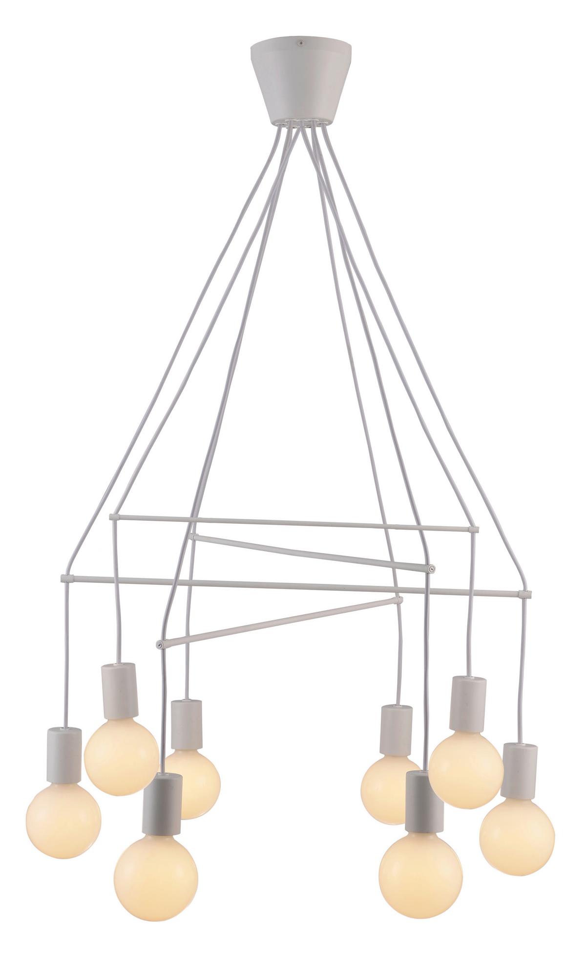 Pendelleuchte 34-70944  Alto - Weiß, Design, Metall (82/82/95cm)