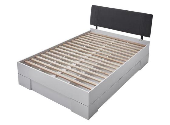 Futonbett mit Bettlade 140x200 Sandro, Weiß/Grau - Anthrazit/Weiß, MODERN, Holzwerkstoff (140/200cm) Futonbett mit Bettlade 140x200 Sandro, Weiß/Grau - Anthrazit/Weiß, MODERN, Holzwerkstoff (140/200cm)