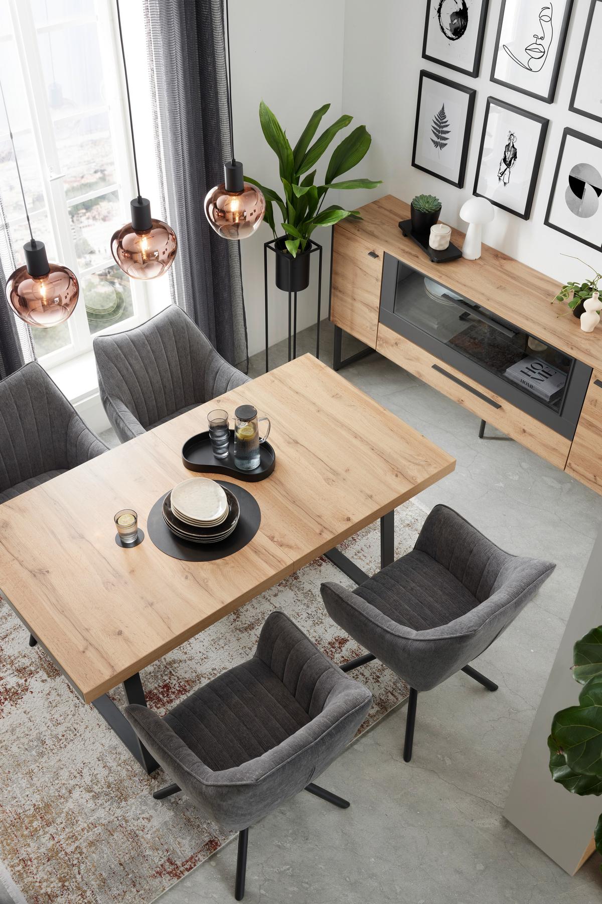 STOLNÍ LED LAMPA TRENDIM - bílá, Moderní, plast (16/28cm) - Modern Living