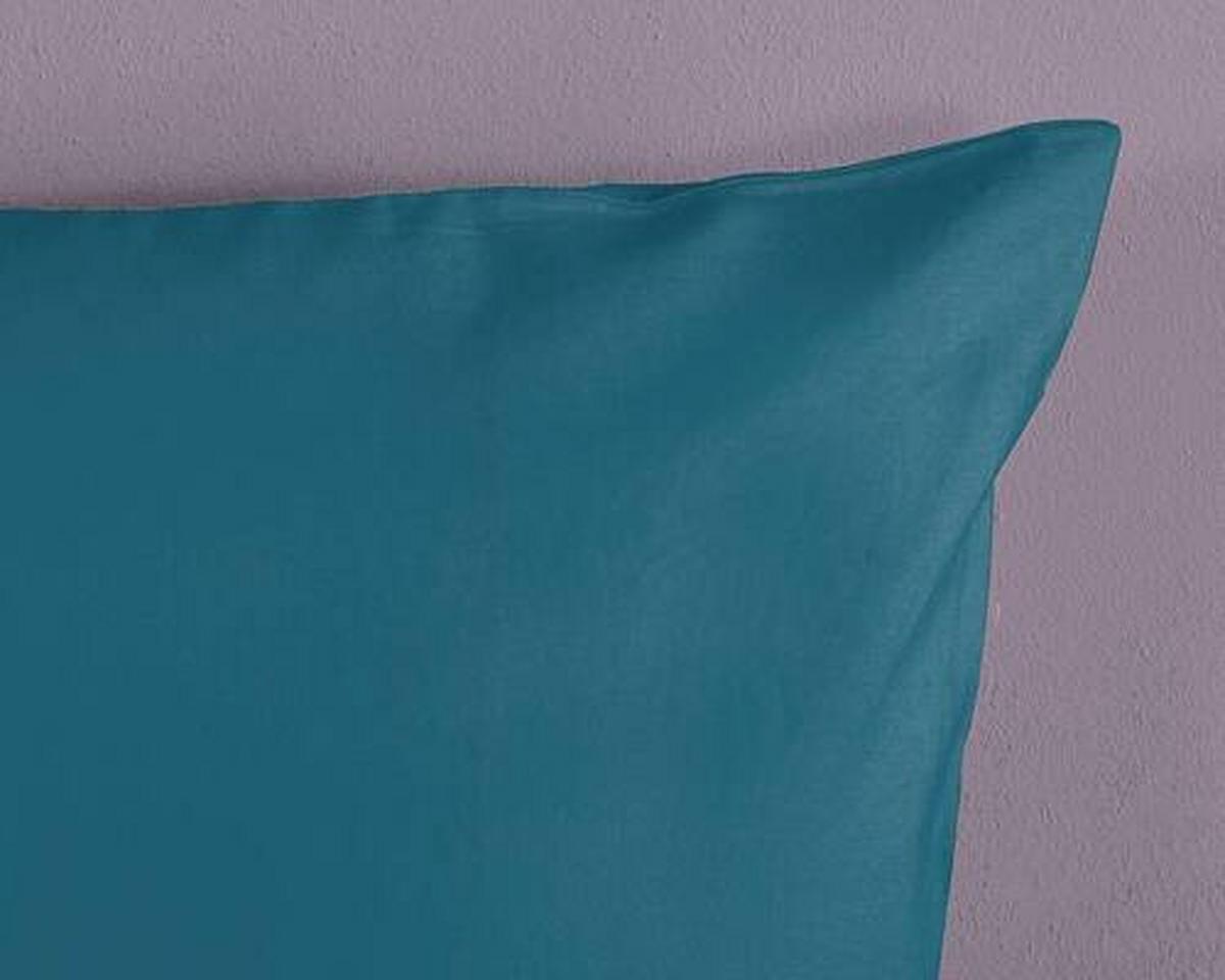 Bettwäsche Blau Petrol 135x200 Cm - Petrol, Basics, Textil (135/200cm)