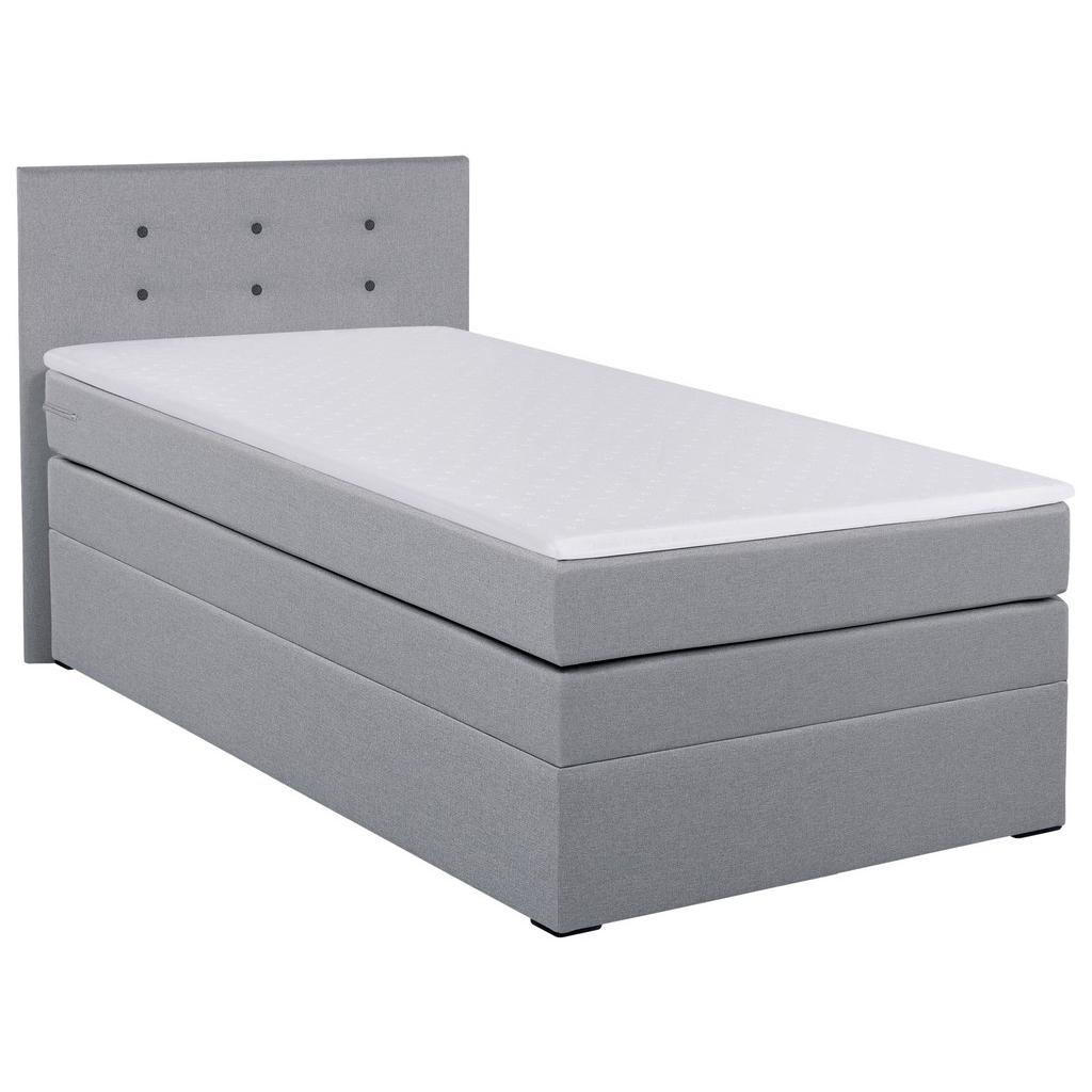 Boxspringbett Mit Topper & Bettkasten 90x200 Siam Twist
