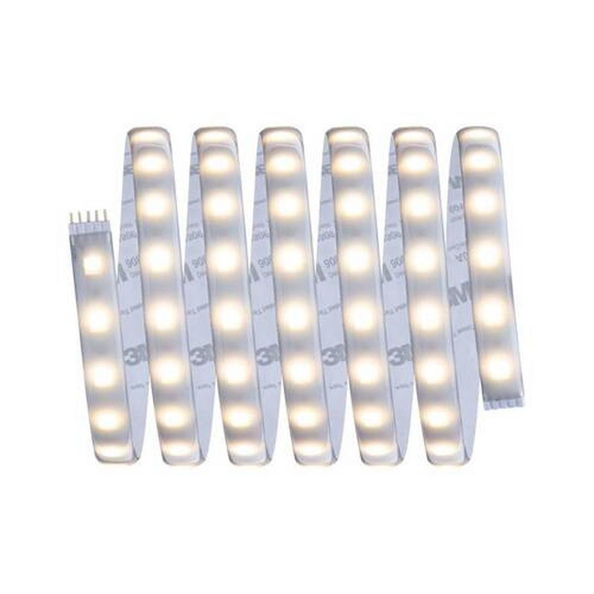 Led-streifen L: 2,5 M Dimmbar - Silberfarben, Basics, Kunststoff (250,0cm) - Paulmann