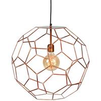 Hängeleuchte Marrakesh Kupferfarben D: 55 Cm - Kupferfarben, Basics, Metall (55/250/55cm) - It's about Romi
