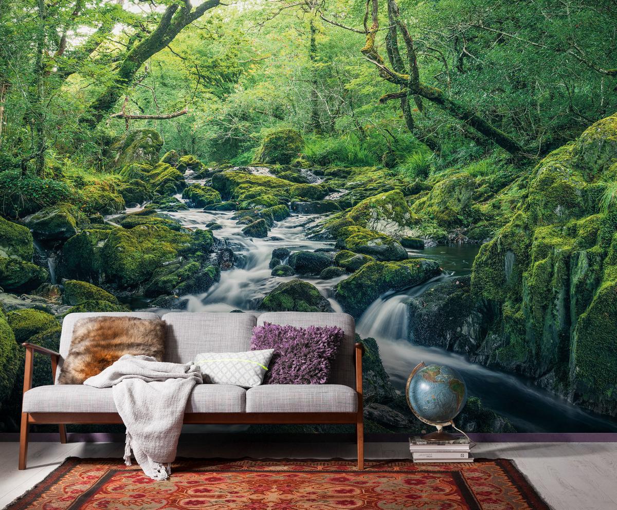 Vliestapete Sh056-Vd4 Green Tales - Natur (400/250cm)