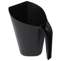 Pelletsschaufel XL Anthrazit - Anthrazit, Basics, Kunststoff (19/22/16cm)