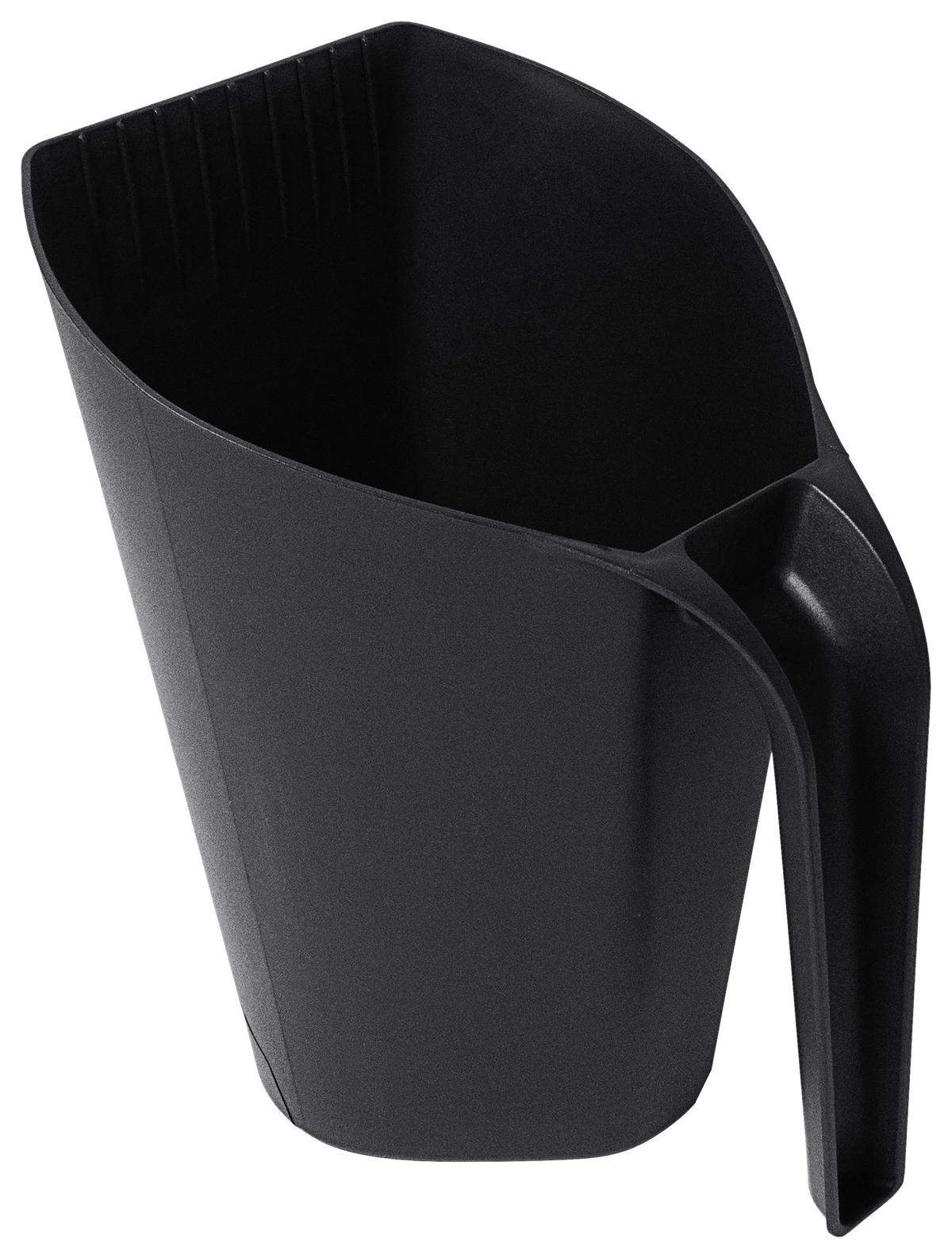 Pelletsschaufel XL Anthrazit - Anthrazit, Basics, Kunststoff (19/22/16cm)