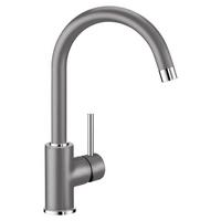 Küchenarmatur Blanco Mida Alumetallic Hd - Grau, KONVENTIONELL, Metall (10,6/32,7/18,6cm) - Blanco