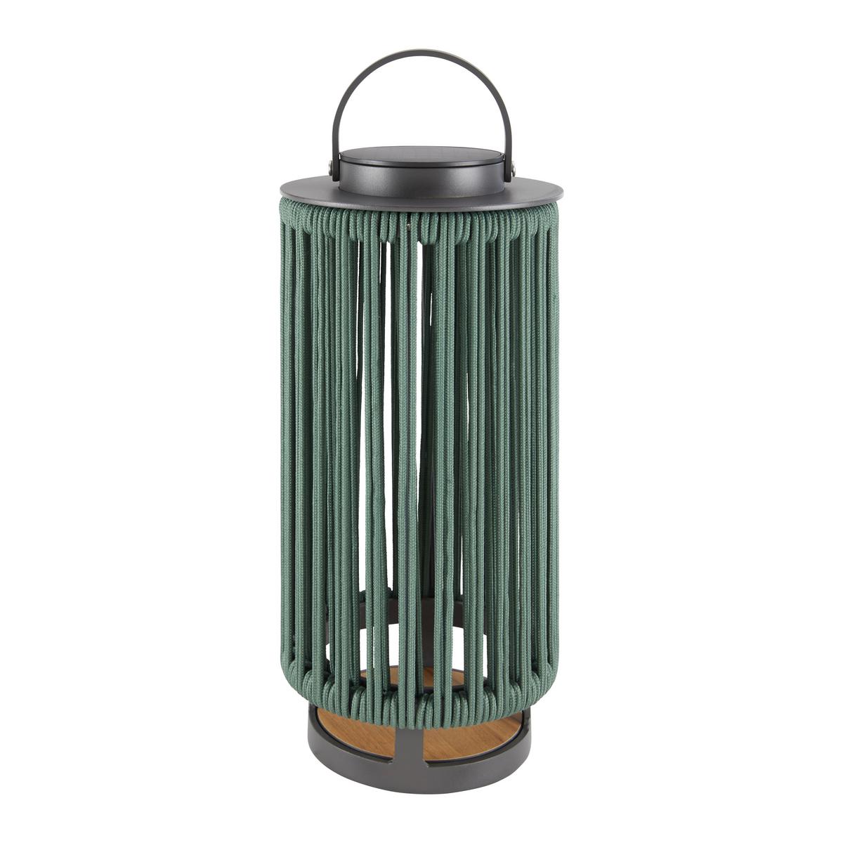 Solární svítidlo MADONNA zelené - zelená, Moderní, kov/textil (22/45/22cm) - Bessagi Garden