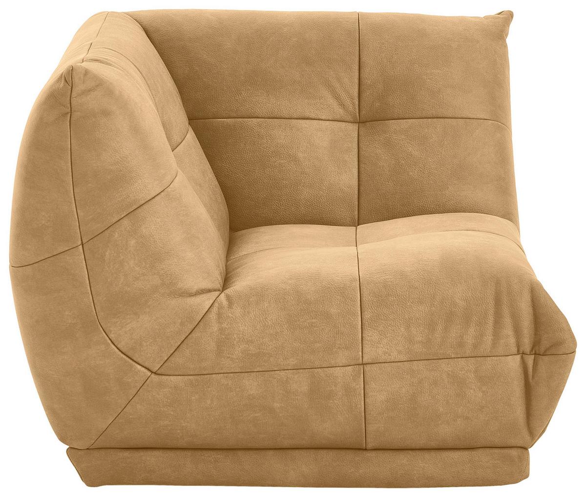 Sofaelement Giselle C-modul Hellbraun B: 105 Cm - Hellbraun, Trend, Textil (105/80/105cm) - Livetastic