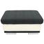 Hocker Seaside - Chromfarben/Creme, KONVENTIONELL, Textil (97/47/67cm) - Luca Bessoni Hocker Seaside - Chromfarben/Creme, KONVENTIONELL, Textil (97/47/67cm) - Luca Bessoni