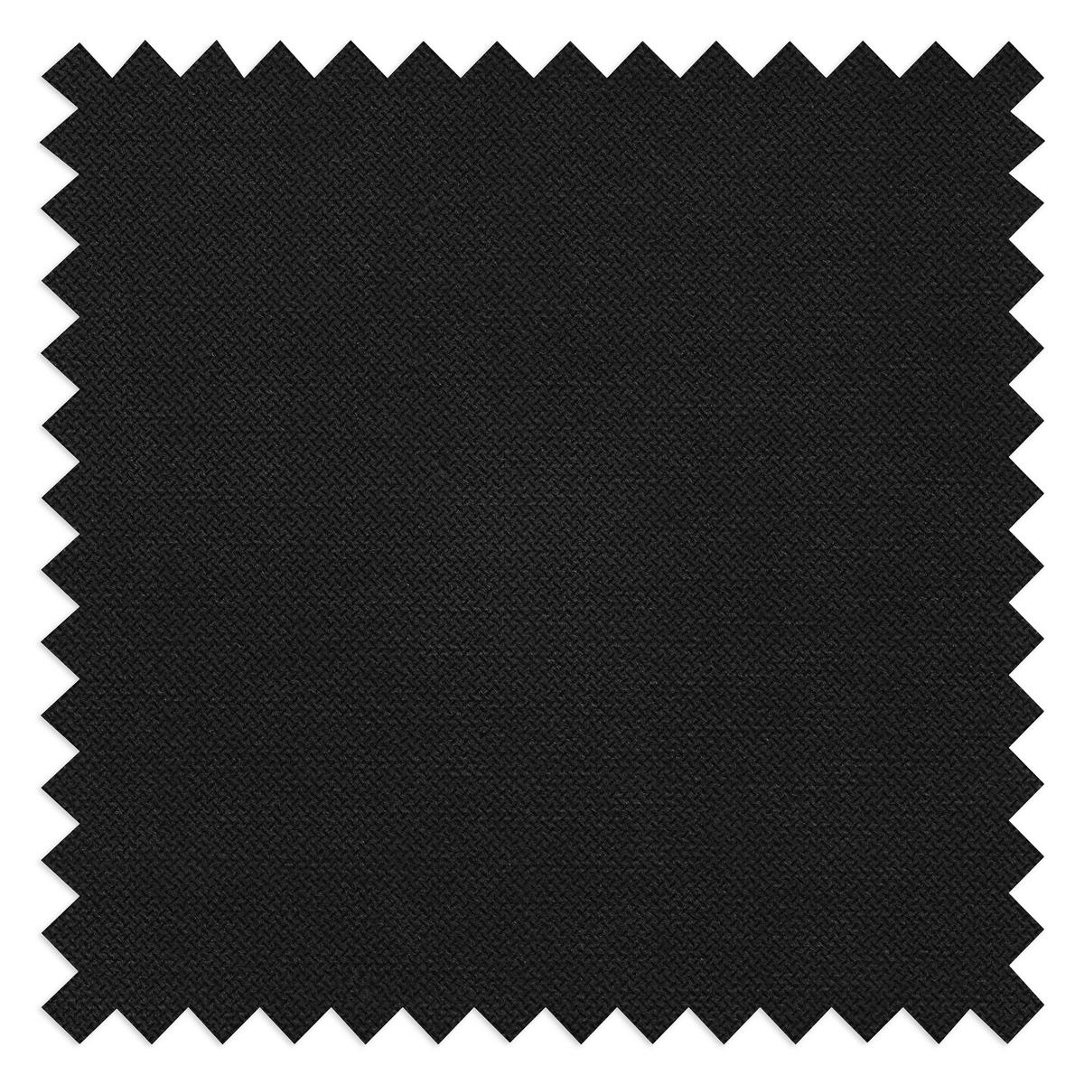 Ecksofa Aspen Webstoff Schwarz 245x208 cm - Buchefarben/Schwarz, Design, Textil (245/208cm) - Livetastic