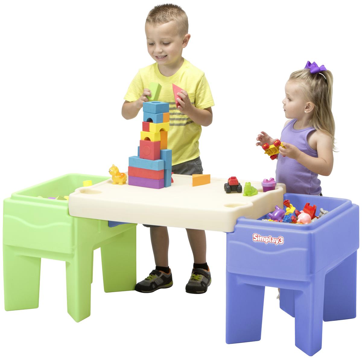 Spiel-Set Simplay 3 Spielcenter, Ab 1,5 Jahren - Multicolor, Basics, Kunststoff (124,5/48,3/50,8cm)
