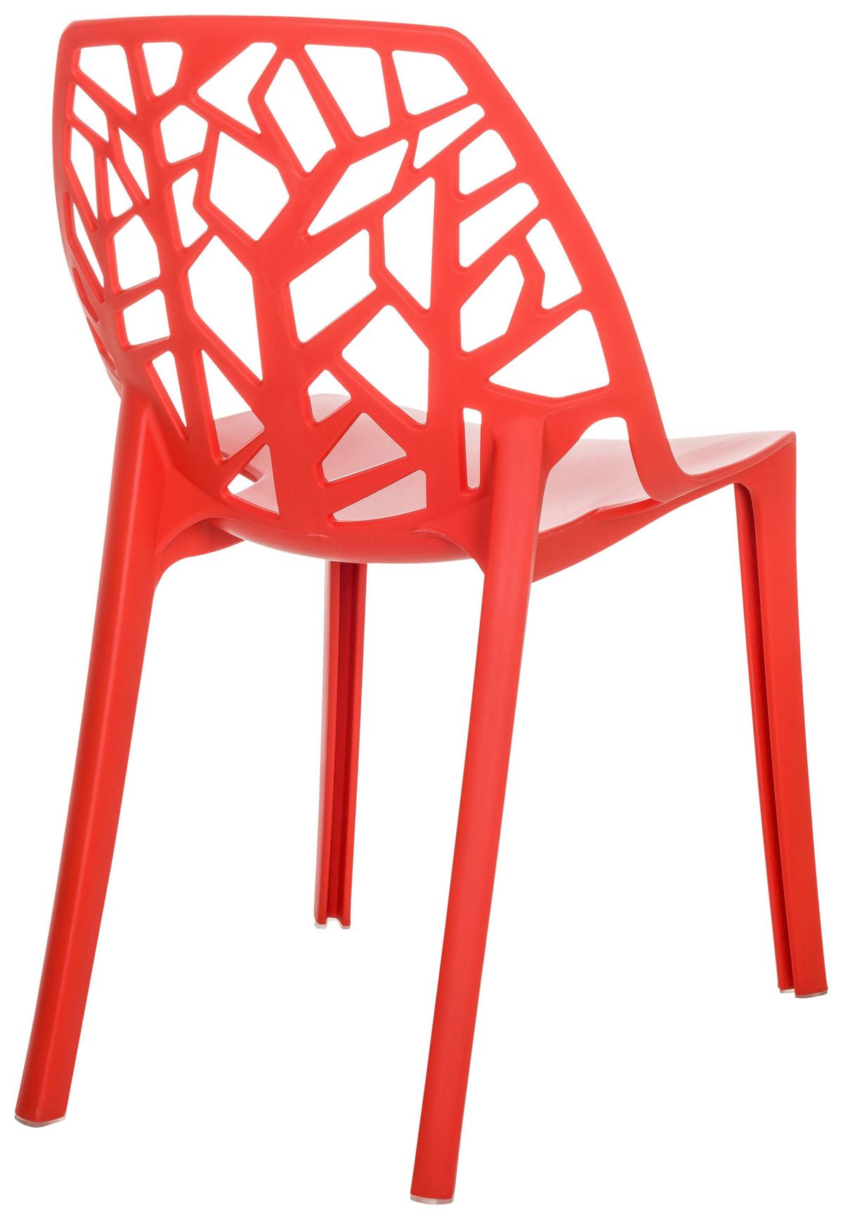 Stuhl Artifo Tri - Rot, Basics, Kunststoff (47/80/56cm) - MID.YOU