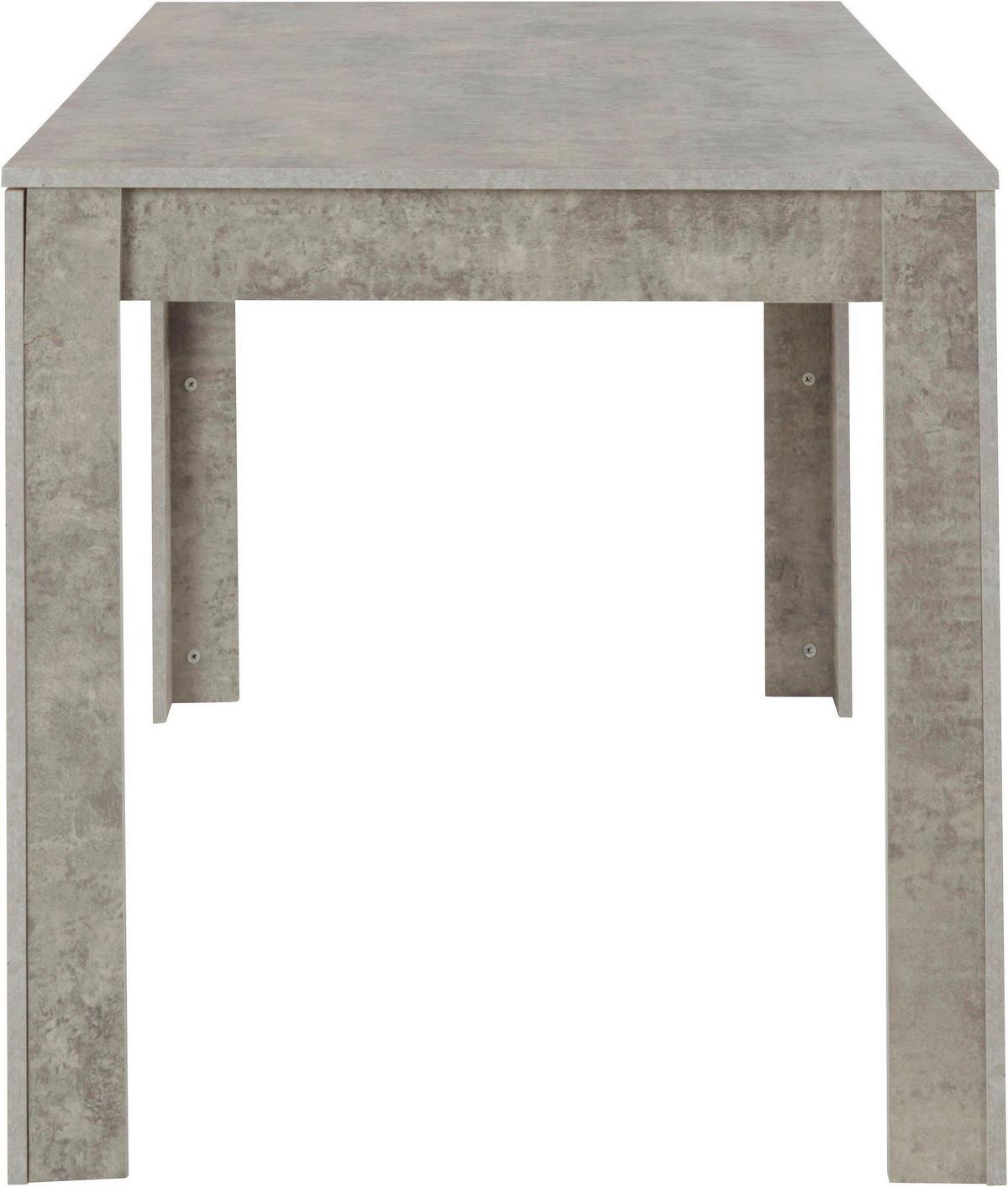 Esstisch Lynn Grau L: 120cm - Grau, Design, Holzwerkstoff (120/75/80cm) - MID.YOU