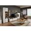 Komoda Highboard Alamo - farby dubu/biela, Moderný, kompozitné drevo (78/131/37cm) - Modern Living Komoda Highboard Alamo - farby dubu/biela, Moderný, kompozitné drevo (78/131/37cm) - Modern Living