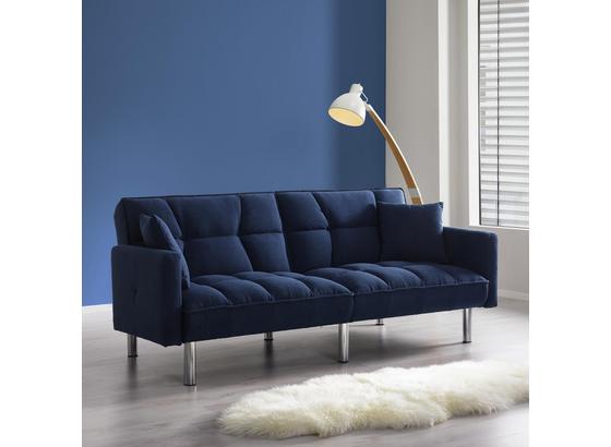 Pohovka S Rozkladem Jara - modrá, Moderný, drevo/textil (195/82/87cm) - Mömax modern living Pohovka S Rozkladem Jara - modrá, Moderný, drevo/textil (195/82/87cm) - Mömax modern living