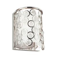 Wandleuchte Fe-Lexi1 - Nickelfarben, KONVENTIONELL, Metall (19.1/33/15.2cm) - Elstead Lighting