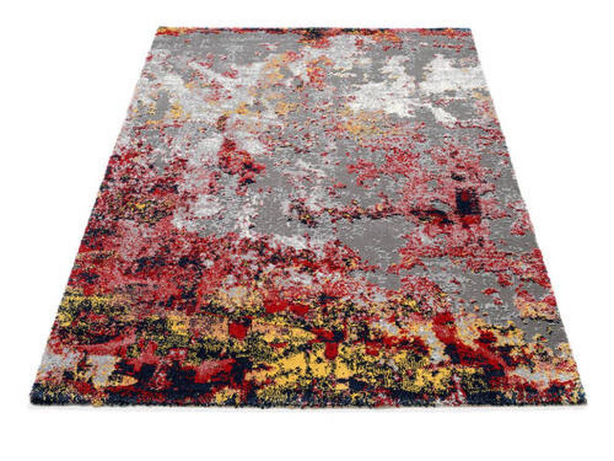 Webteppich Multicolor Timeline Summer 80x150 cm - Multicolor, Design, Textil (80/150cm) - Novel