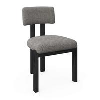 STOLIČKA JONNA - prírodná farba/svetlosivá, Modern, drevo/textil (51/82/53cm) - Bessagi Home