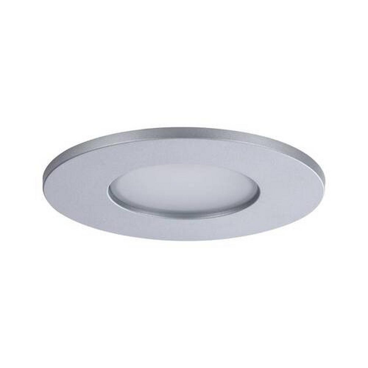 LED-Deckenleuchte Calla Ø 9 cm 3er-Set Chromfarben Rund - Chromfarben, Basics, Kunststoff (9cm) - Paulmann